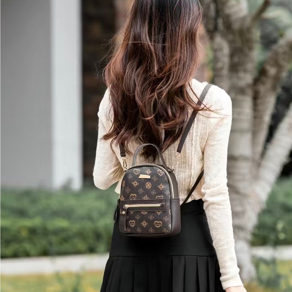 🌺 Mini Backpack in Pink - Picture 3 of 3